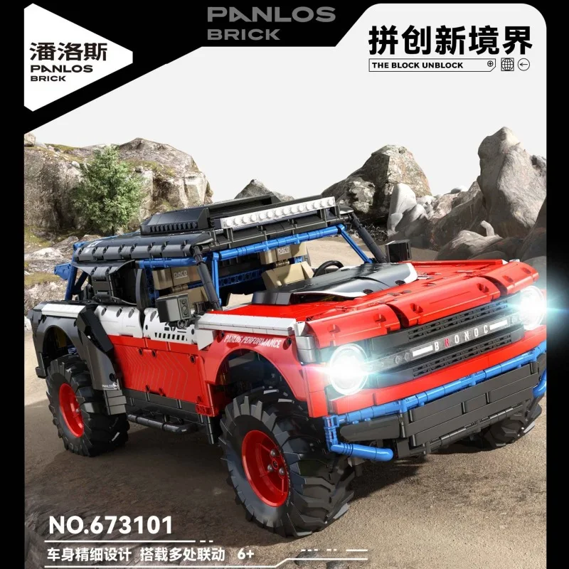 IN STOCK 2920pcs 1:8 RC Off Road Truck Building Blocks Model MOC Technical Car Bricks Toys for Boys Birthday Gift Set