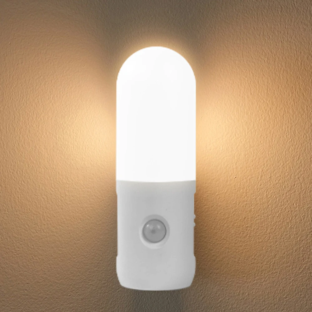 Luce notturna a LED lampada con sensore di movimento luci notturne per bambini decorazione camera da letto 2W luce di lettura magnetica per la cucina della camera da letto