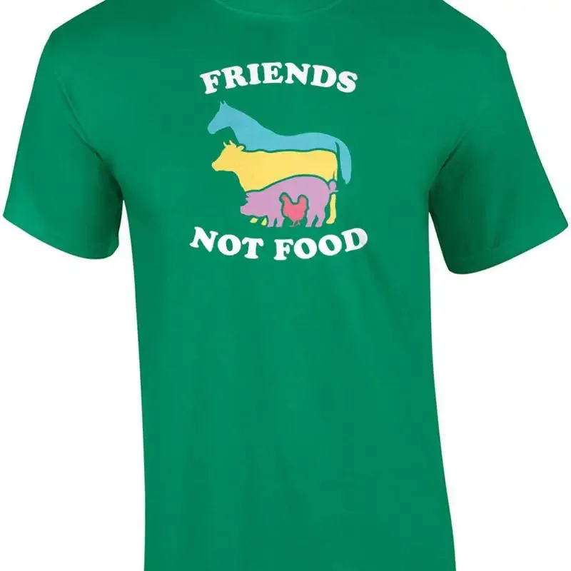 Friends Not Food - Vegetarian T-Shirt