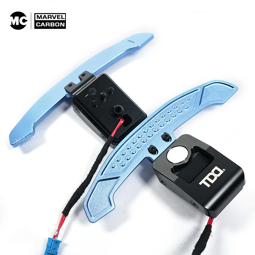 

MC Aluminum Alloy Magnetic Paddle Shifters For BMW 1-4 Series f20 f21 f30 f22 f80 g20g30 g80 m3 m5 x3 x5 Ergonomic Design