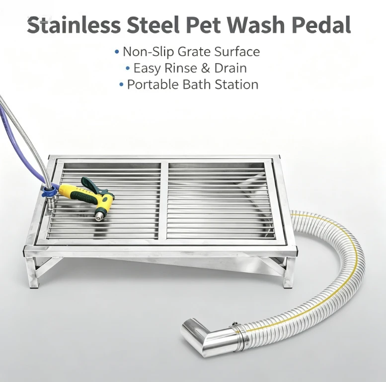 Auto Flush Stainless Dog Toilet Direct Sewer Connection Indoor Pet Potty Large Breed Training Pad Holder Anti-Odor Easy Clean