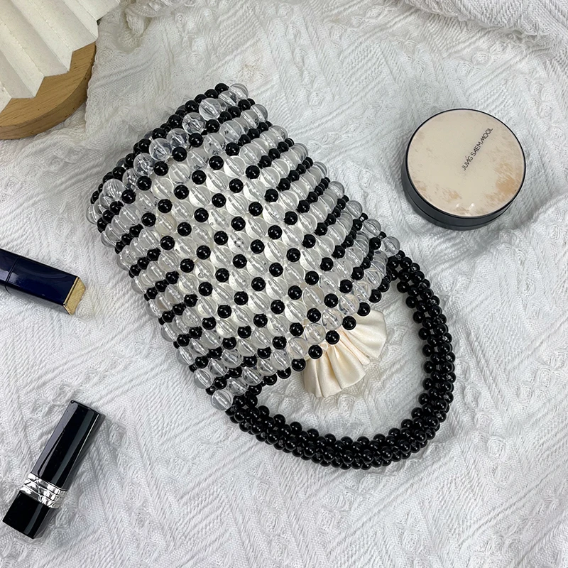 Creative Handmade Fashion Casual Beaded Crafted Handbag - Fresh, Sweet, Dreamy, and Girlie Style Bag