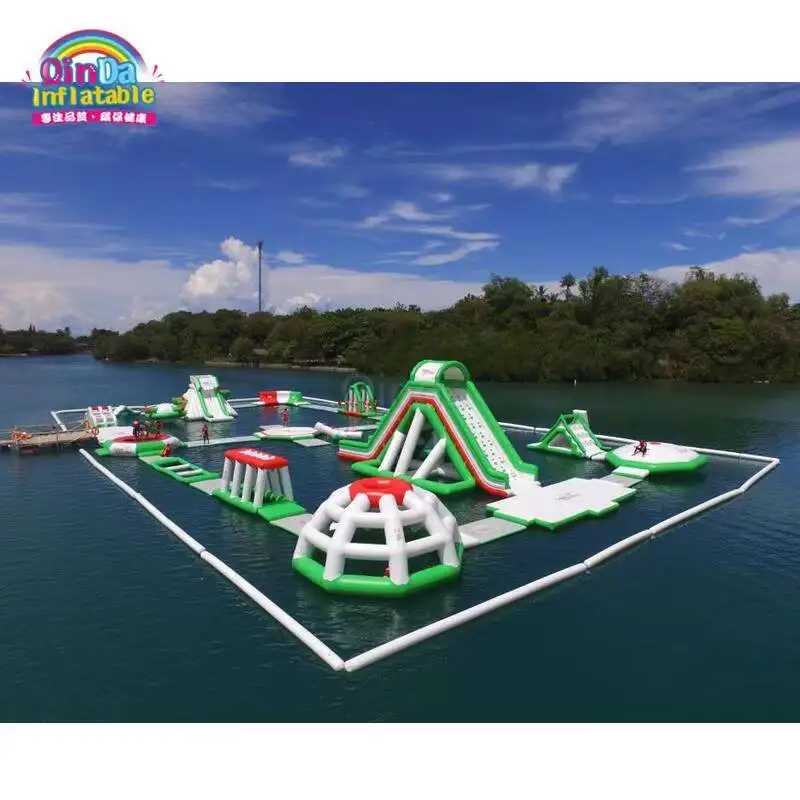 Parque inflável dos jogos da água da natação da piscina/parque inflável flutuante da água para venda