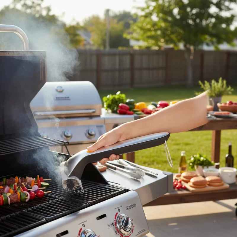 Grill Brush Cleaner, Grill Automatic Brush Cleaner