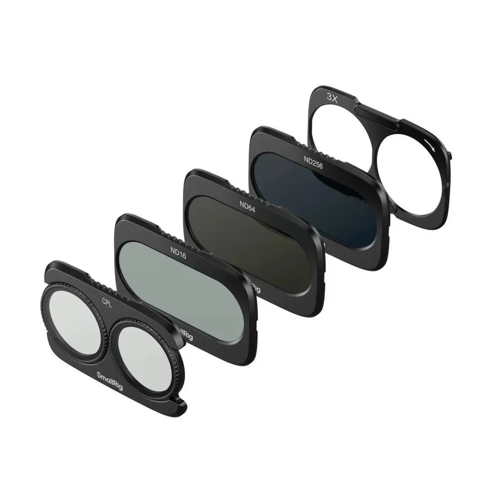 SmallRig Split Filter Fits for DJI Osmo Pocket 4P Multi-Coated Optical Glass ND VND CPL 1/4 Black Mist Stackable Quick