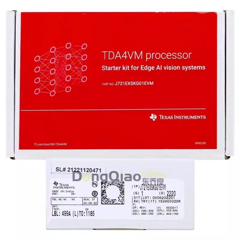 الأسهم J721EXSKG01EVM Edge AI Vision System TDA4VM معالج كاتب كيت