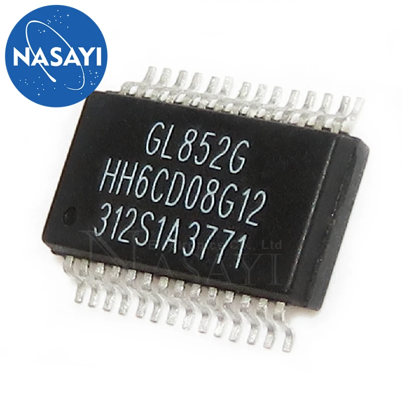 

10PCS GL852G GL852 SSOP-28