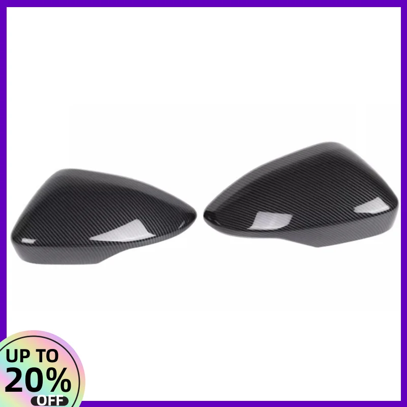 

For Chang An Unik Uni k 2021-2023 Silver Carbon Color Car Rearview Mirror Covers Side Wing Mirror Caps Rain eyebrows
