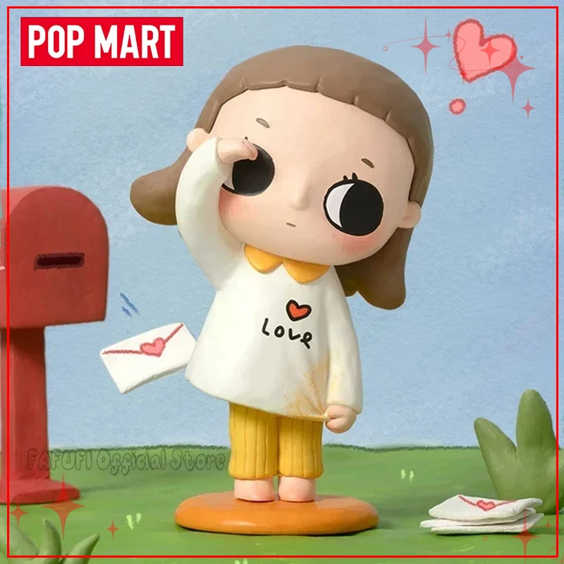 POP MART Nyotas Flauschige Life Series Mystery Blind Box هدية عيد الميلاد