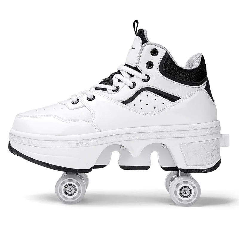 New Children\'s Sports Roller Skates Deformed Student Training Competition 4-wheel roller Skates Assembly