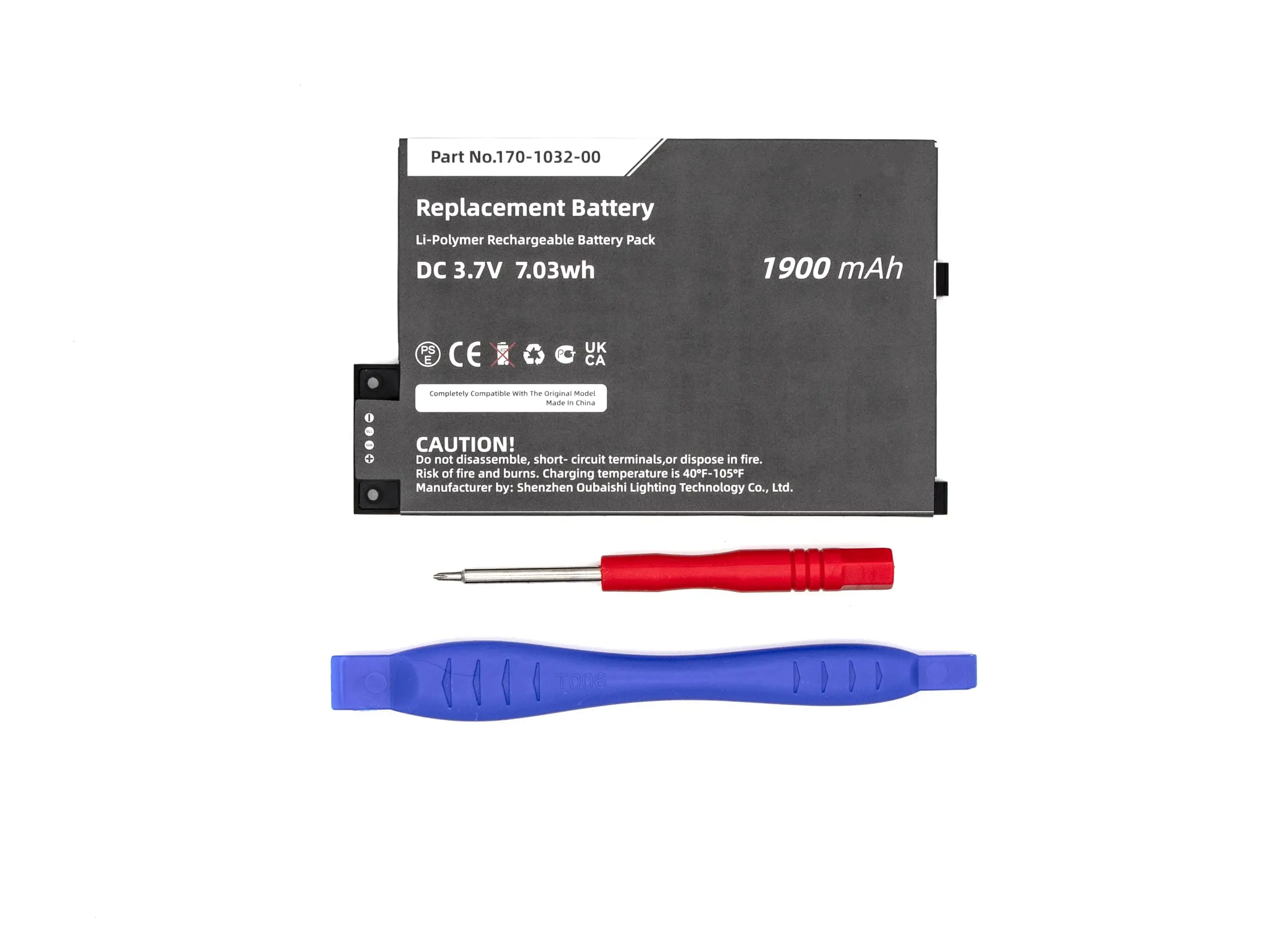 Replacement Battery for Amazon  Kindle 3, Kindle 3 Wi-fi, Kindle Graphite,Kindle III 170-1032-00,170-1032-01,GP-S10-346392-0100