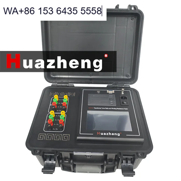 Huazheng HZ2162 WRM 3 Phase Transformer Turn Ratio TTR Measurement and Winding Resistance Analyzer 1 Year Warranty