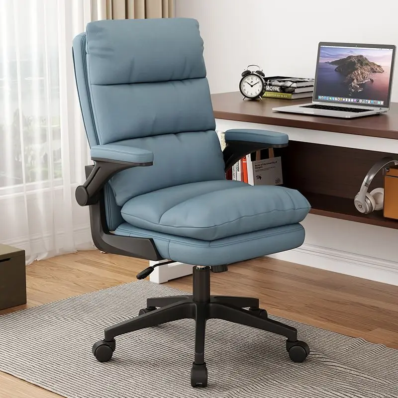 

Home Headrest Office Chair Study Designer Glide Adjustable Comfortable Wheel Handle High Chairs Fabric Cadeiras Game Furniture