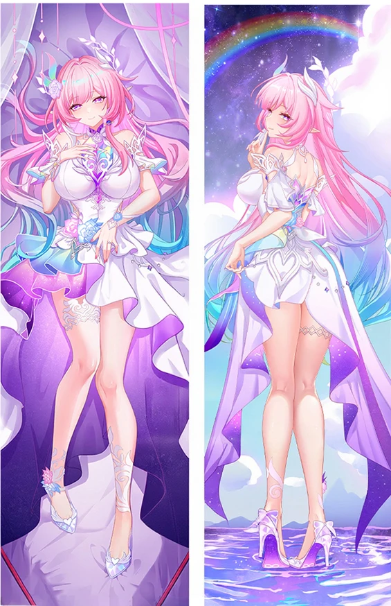 

Honkai Impact Sexy Elysia Customize Hing Body Pillowcase Anime Dakimakura