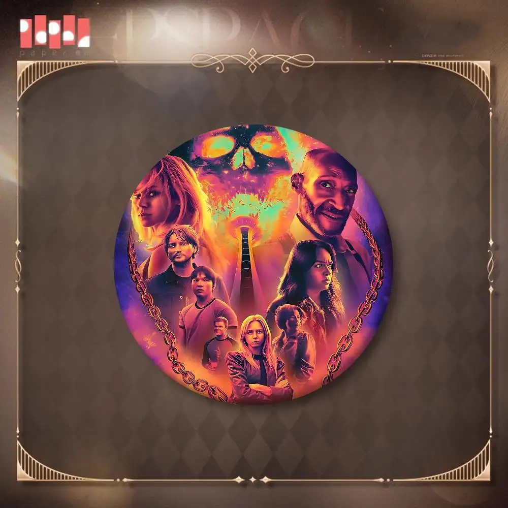 MovieS F-Final Destination Badges الإبداعية صفيح لينة زر دبابيس الحيوان أيقونة بروش التلبيب على ظهره شارة