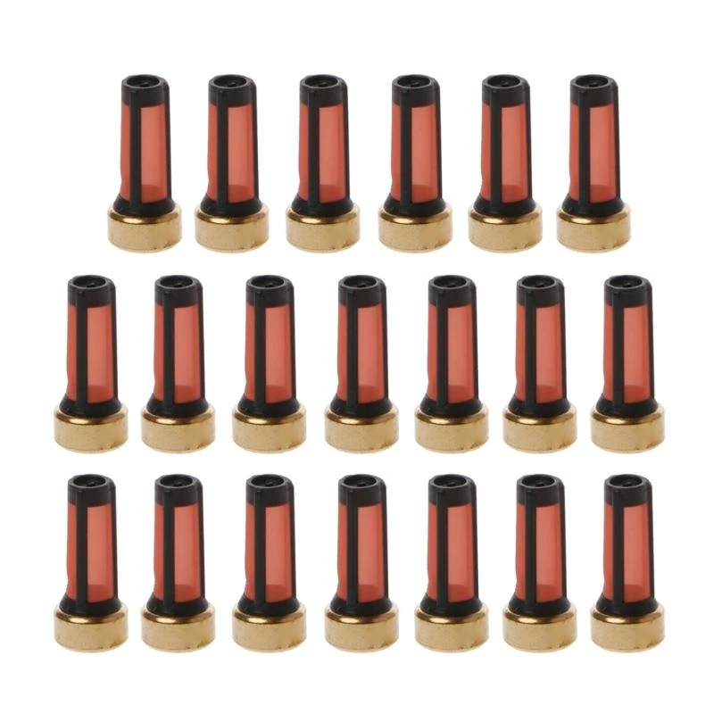 

JU64 20Pcs High Quality Car Injector Rep Kits Micro Basket Filter 13.8*6x3mm Fliter for for