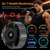 New T-RX4 Ultra Outdoor Sports Smart Watch Built in GPS Compass Altimeter Barometer 4