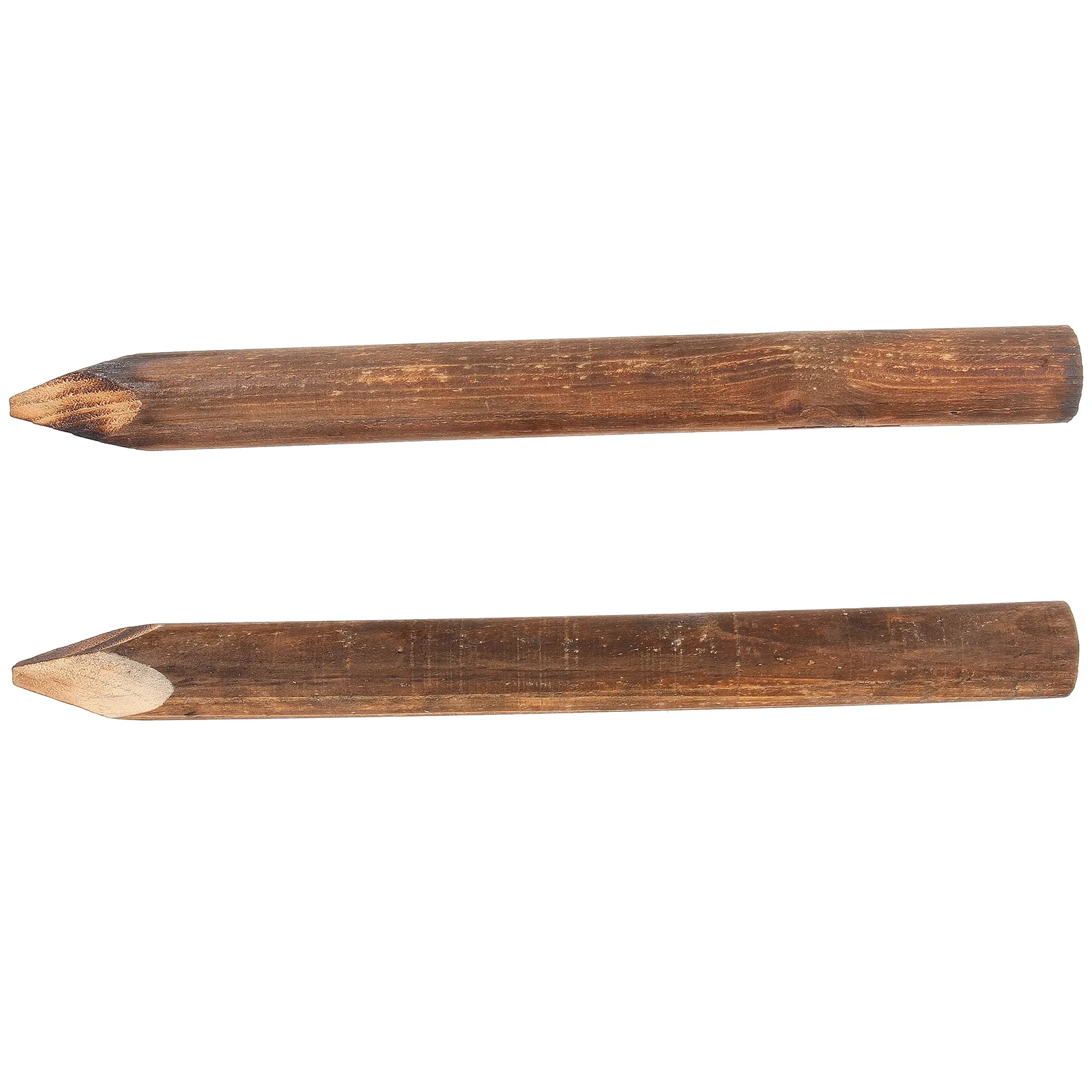 

2 Pcs Tree Support Frame 40cm Wood Sticks Garden Fence Courtyard Edging Border Decorative Fences Reusable Lightweight Portable