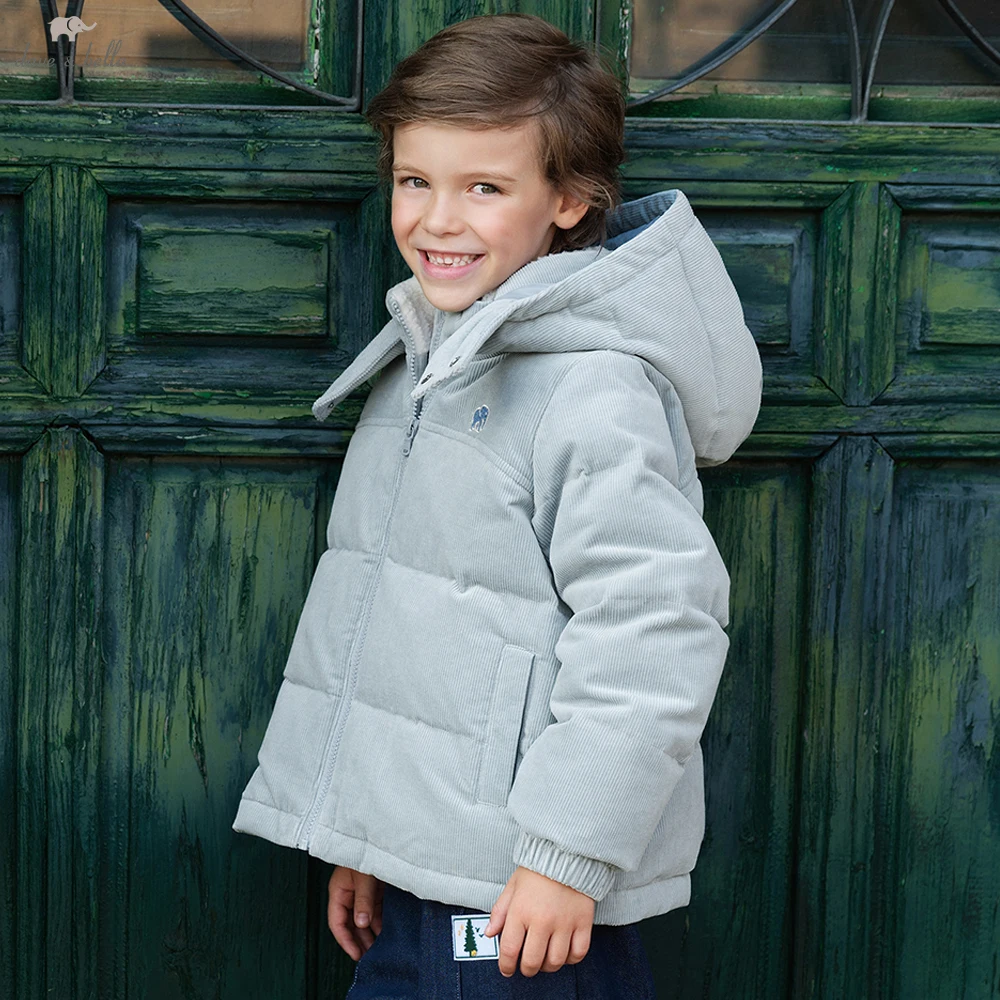 Dave Bella Boys Thicken Down Parka Jacket Children Winter Warm Hooded Down Coats Waterproof Outwear Clothes DK4253648