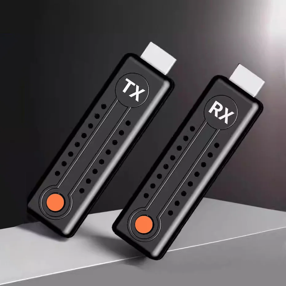 

Беспроводной HDMI-адаптер-трансмиттер и ресивер для передачи видео на телевизор, проектор, компьютер, ноутбук, ПК (до 100 м)