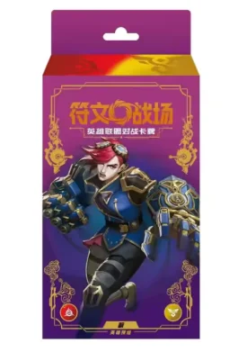 Echte Riftbound-kaart LOL League Hero of Origins of Legends Trading Battle Collectible Cards Game Character Battle Card Gift