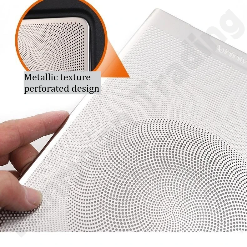 

for Beijing BJ40‌ 2020 2023 2024 Car door speaker cover/door panel modification stainless steel cover/interior patch