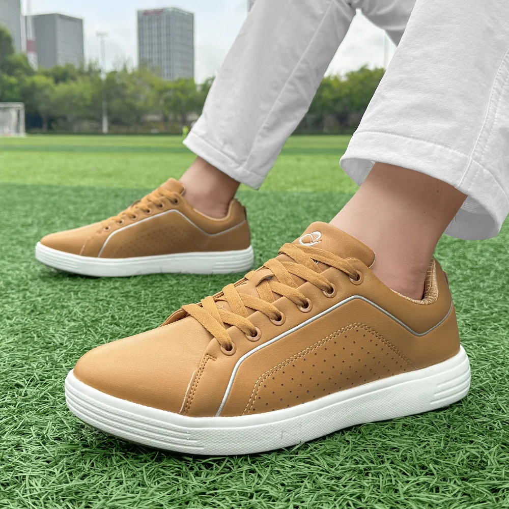 Waterproof Golf Shoes Men Professional Golf Sneakers Golfing Footwears Outdoor Lawn Sports Casual High-Quality Fashion Walking