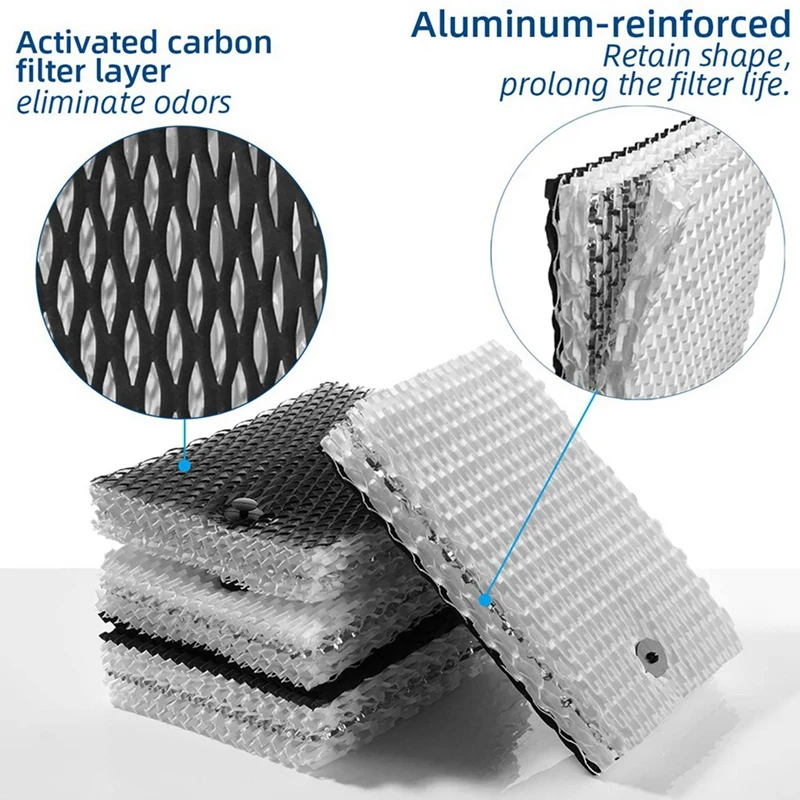 Filtre à mèche pour humidificateur HWF100, remplacement pour humidificateurs Holmes HWF100-UC3 Bionaire BWF100, paquet de 12, prêt dans le Stock global