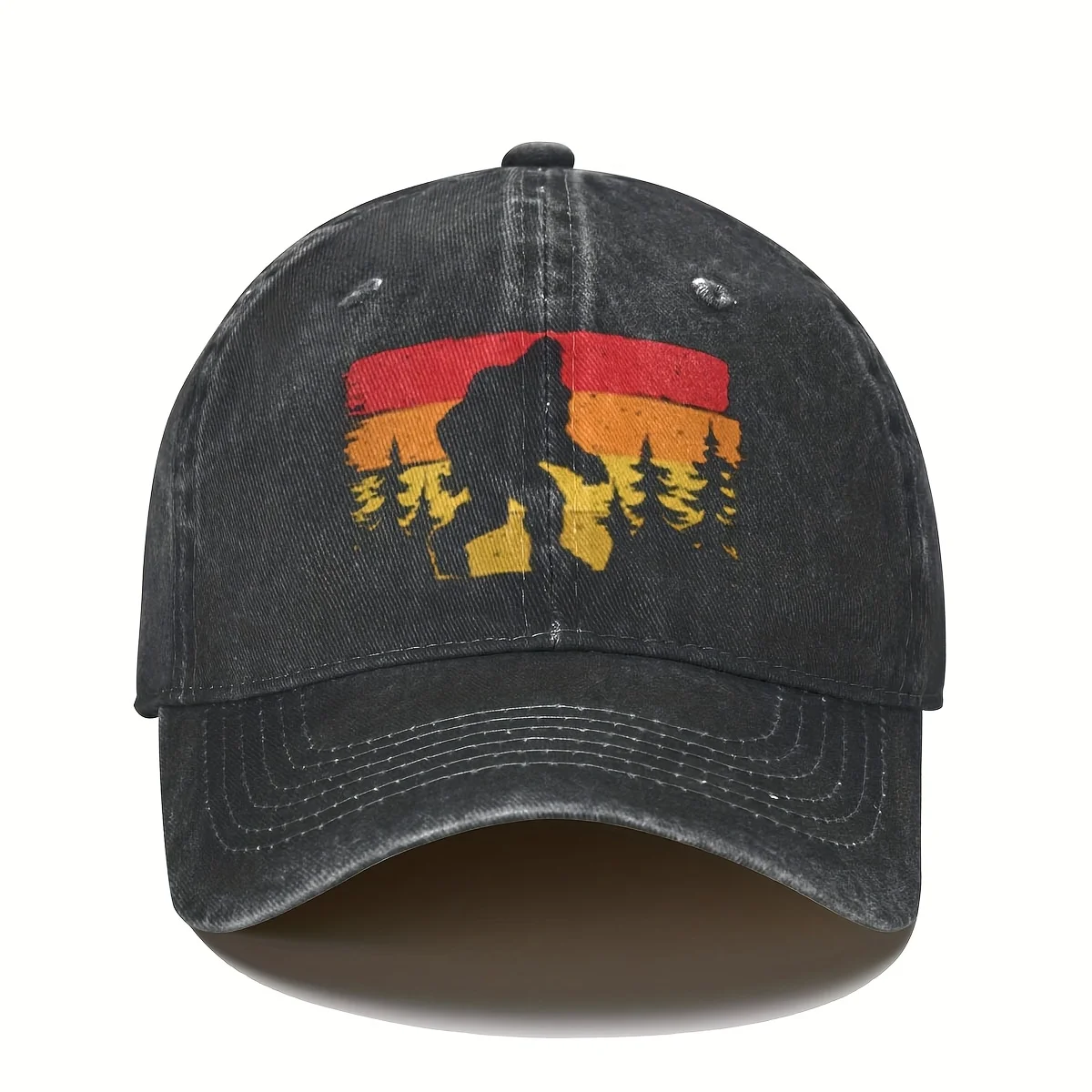 1-Piece Purchase of a Gift for Men and Women, Interesting Cachuchas Para Hombre Originales Baseball Cap, Sports Cap Decorated with Mountain and Forest Pine Trees, Cool Running Cap
