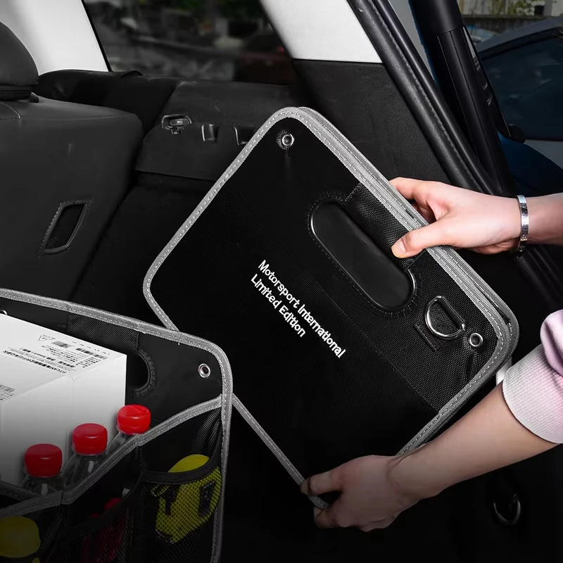 Multi-Pocket Adjustable Folding Car Organiser Trunk Organizer Box For MINI COOPER F54F55F56F57F60R50R52R53R55R56R57R58R59R60