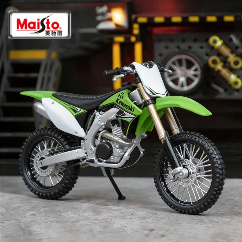 

Maisto 1:12 Kawasaki KX450F Alloy Sports Motorcycle Diecasts Metal Street Racing Motorcycle Model Simulation Childrens Toys Gift