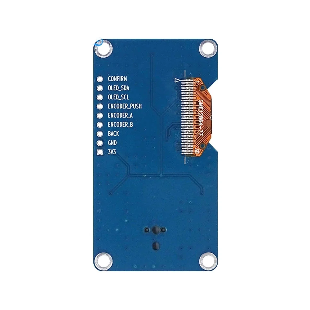 1.3 inch 0.96 inch OLED display screen combined with EC11 rotary encoder module IIC interface