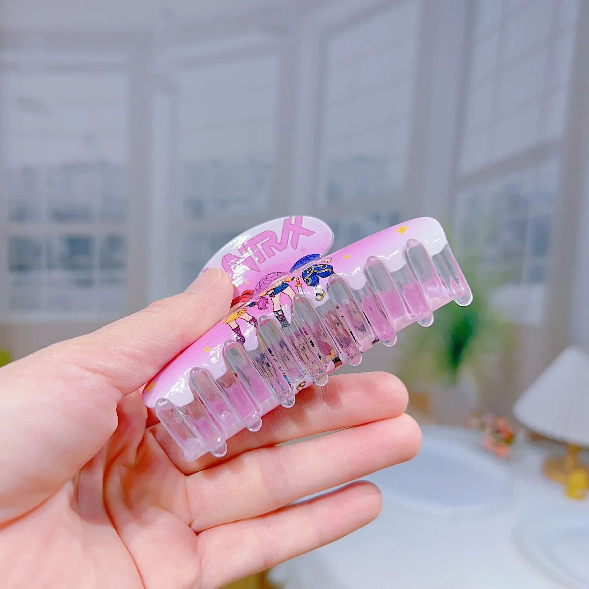 2026 HOT Neue Anime-Haarspangen „Jagdhexengruppe“ Krallenklammern Niedliche Plastik-Haaraccessoires Stilvolle Geschenke für Kinder und Mädchen – Detail 10