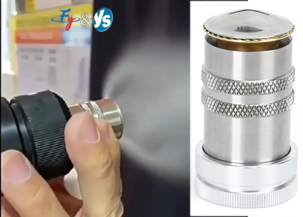 Liquid Electrostatic Spray Gun Nozzle,  Round Nozzle Toothed nozzle，Oil and Water Paint, Wear-Resistant and Corrosion-Resistant