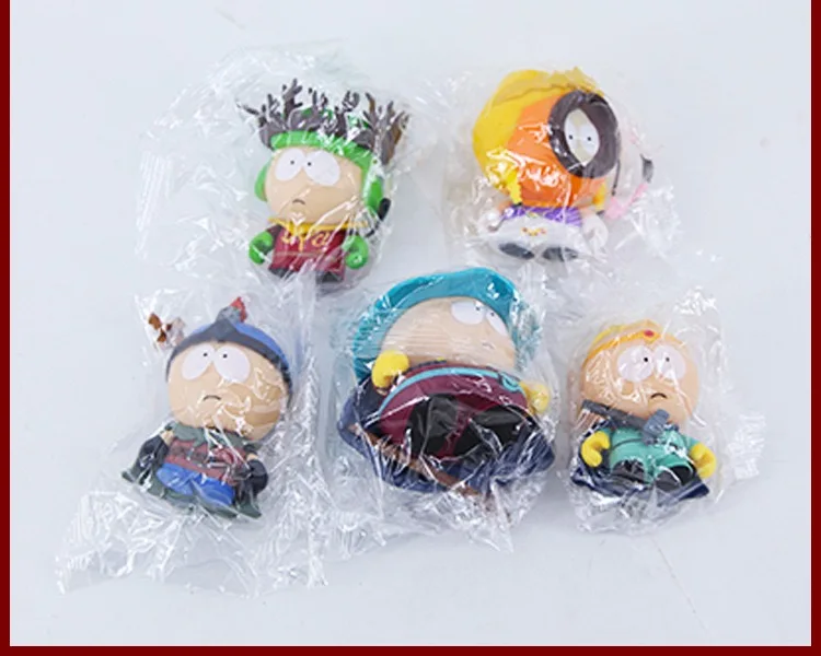 6 سنتيمتر 5 قطعة مجموعة جنوب بارك عمل الشكل لعبة ستان إريك الإبداعية أسترال بارك دمية ديكور المنزل مولد بنين هدايا عيد ميلاد #5