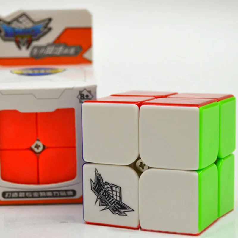 Cyclone Boys 2x2x2 Magic Cube Plating Toys  Professional Speed Puzzle Accessories 2×2 Cubo Magico