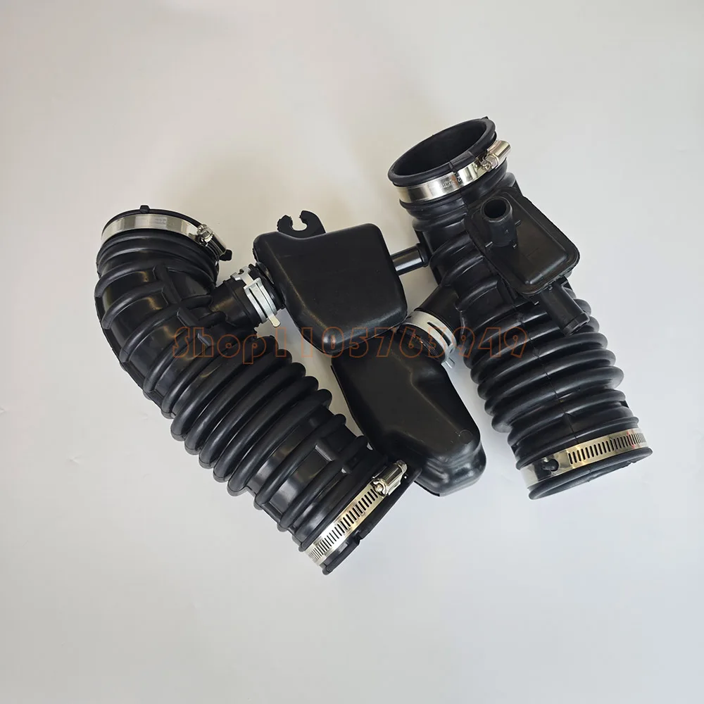 2PCS Left&Right Air Cleaner Intake Hose 16576-1CB1A 16576-1CB0A for Nissan Infiniti QX70 FX S51 VQ35HR 2008-2012 165761CB1A