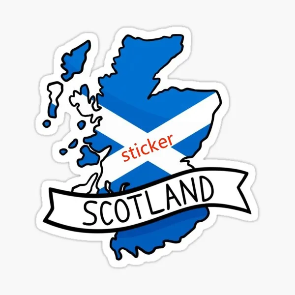 

Royal Banner of Scotland Sticker Decal Vinyl Auto Motorcycle Luggage Phone Decoration Stickers