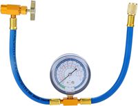 1Pc R134A Refrigerant Charging Hose with 70 Mm Gauge Metal&Rubber for R134A R12 or R22 Refrigerant To Vehicle or Home AC