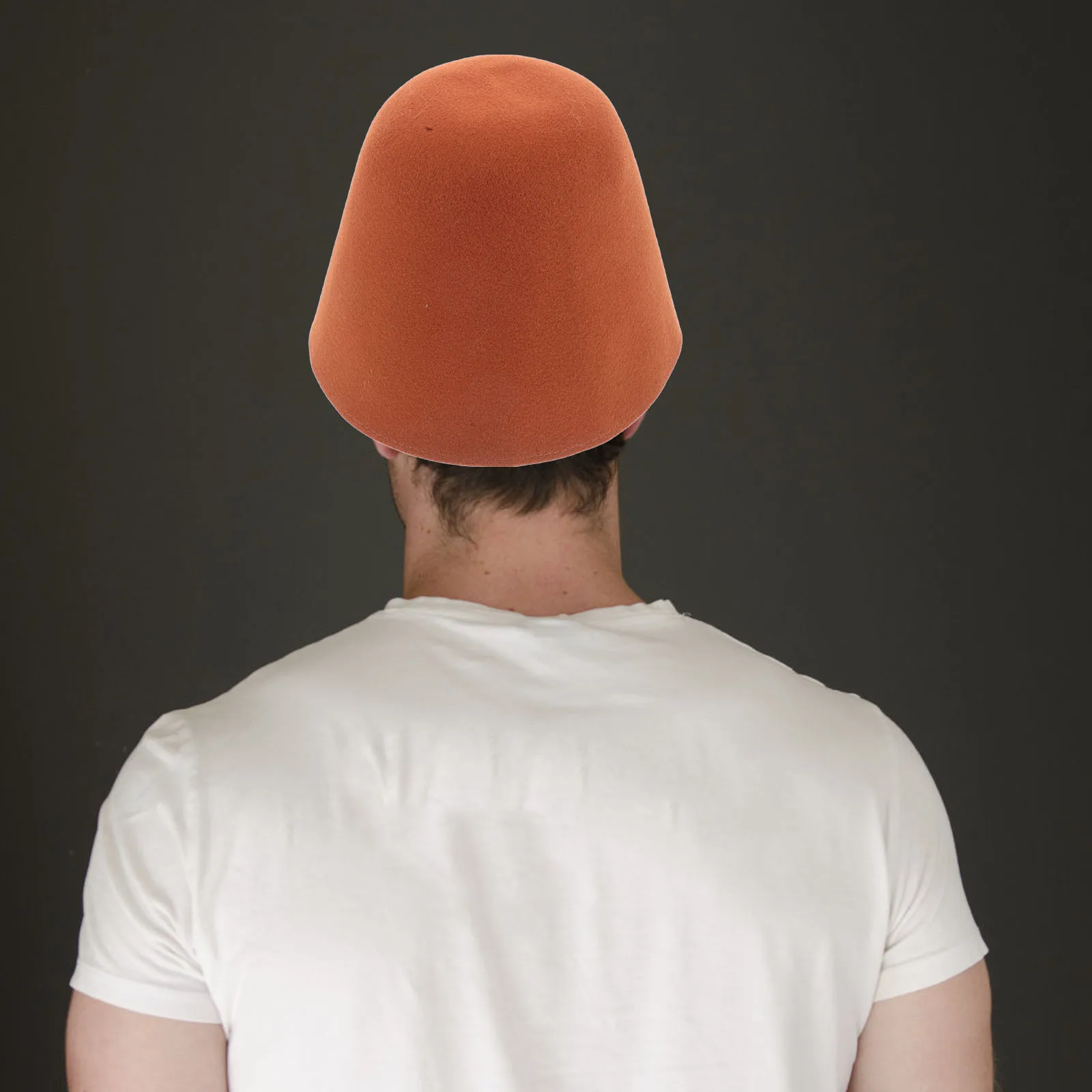 

Felt Sauna Cap Breathable Comfortable Soft Reusable Bath Accessories Water Absorbent Shower Bonnet Sauna Hat Bath Hat
