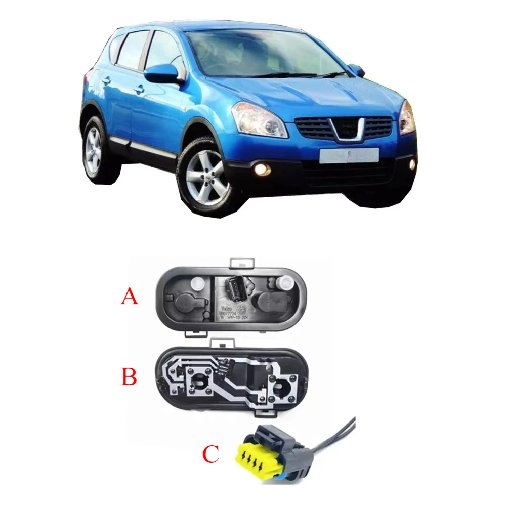 

1 Pcs Tail Lamp Socket for Nissan Qashqai 2008-2012 J10 26556-je20a-a104 Outside Rear Light Bulb Holder Brake Stop Lamp Wire