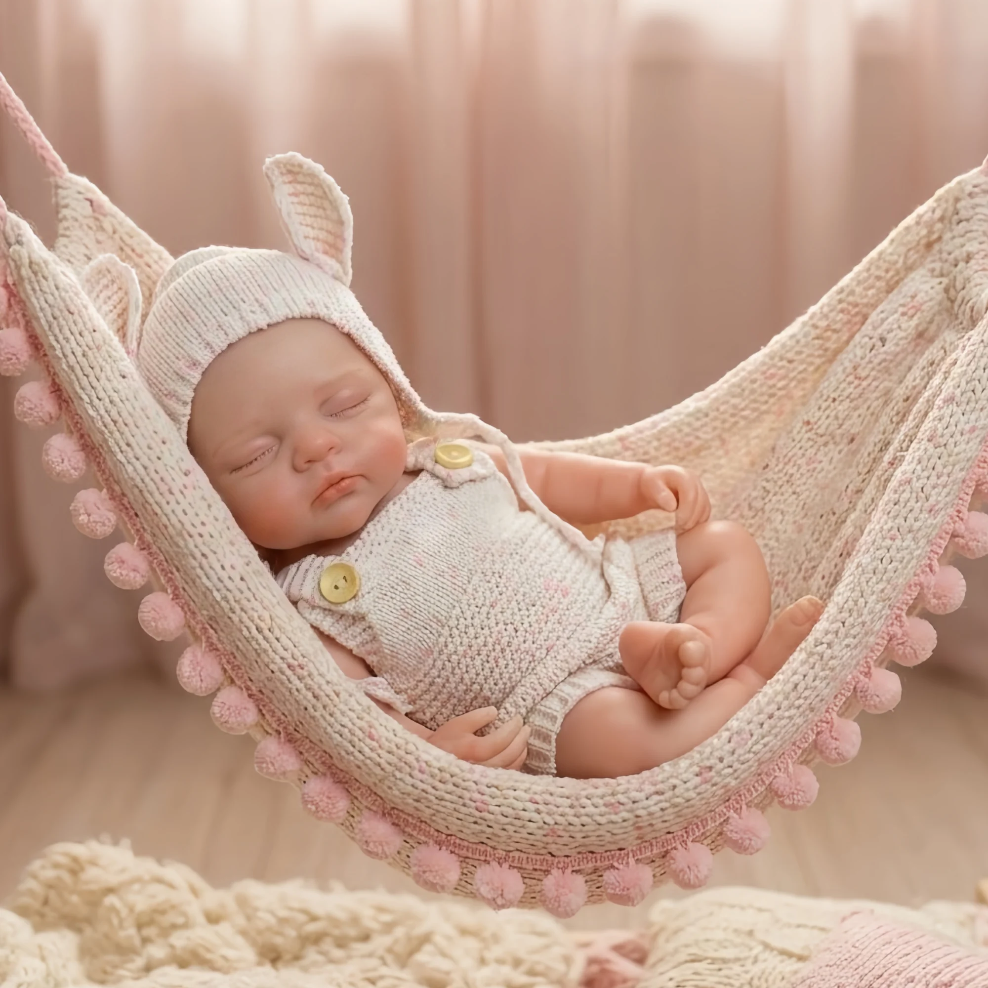 13 Inch Waterproof Solid bebe reborn de silicona Girl Dolls With Open Mouth Soft Touch Body Painted Newborn Silicone Dolls