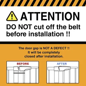 Sicherheitsbarriere für Kindersicherheitstür für Haustiere, Babytür für Treppen 8 Hauptverkaufssicherheit Portao - №7