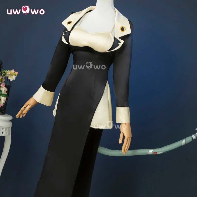 UWOWO Jane Doe Cosplay Collab Series: Game Zenless Zone Zero ZZZ Jane Doe Casual suit with tail Costume Halloween Costume