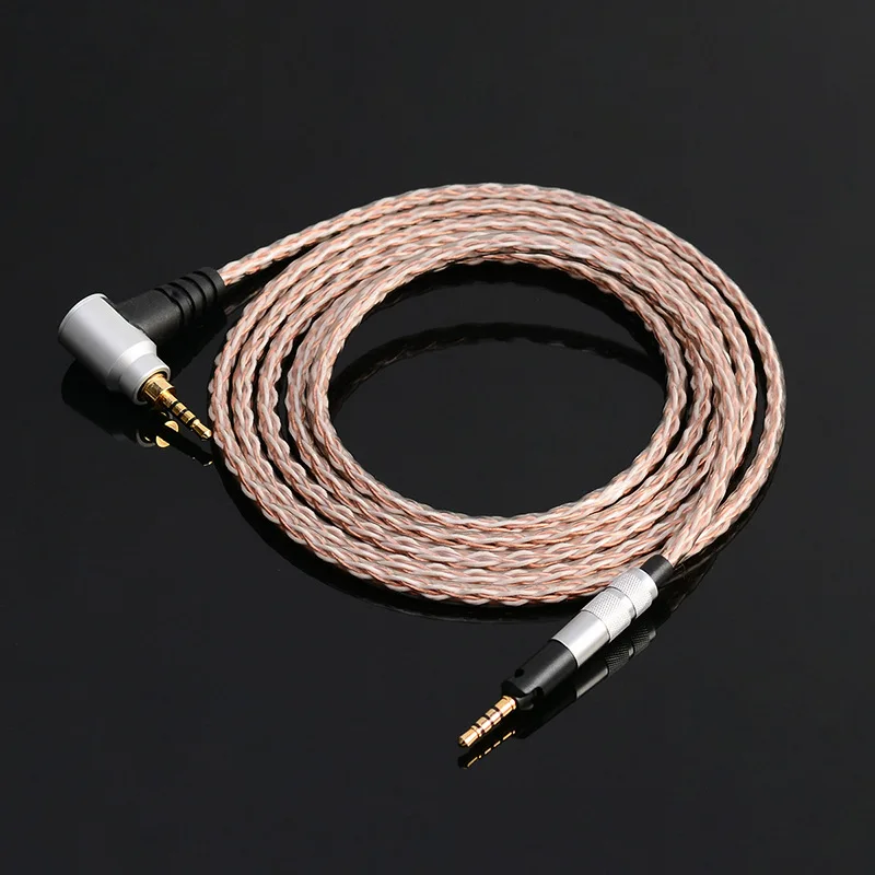 For Sennheiser Headphone cable 2.5/4.4mm Balance voor HD598 598se 558 518 595 579 599 HD560s with sony fiio mp3 Amplifier