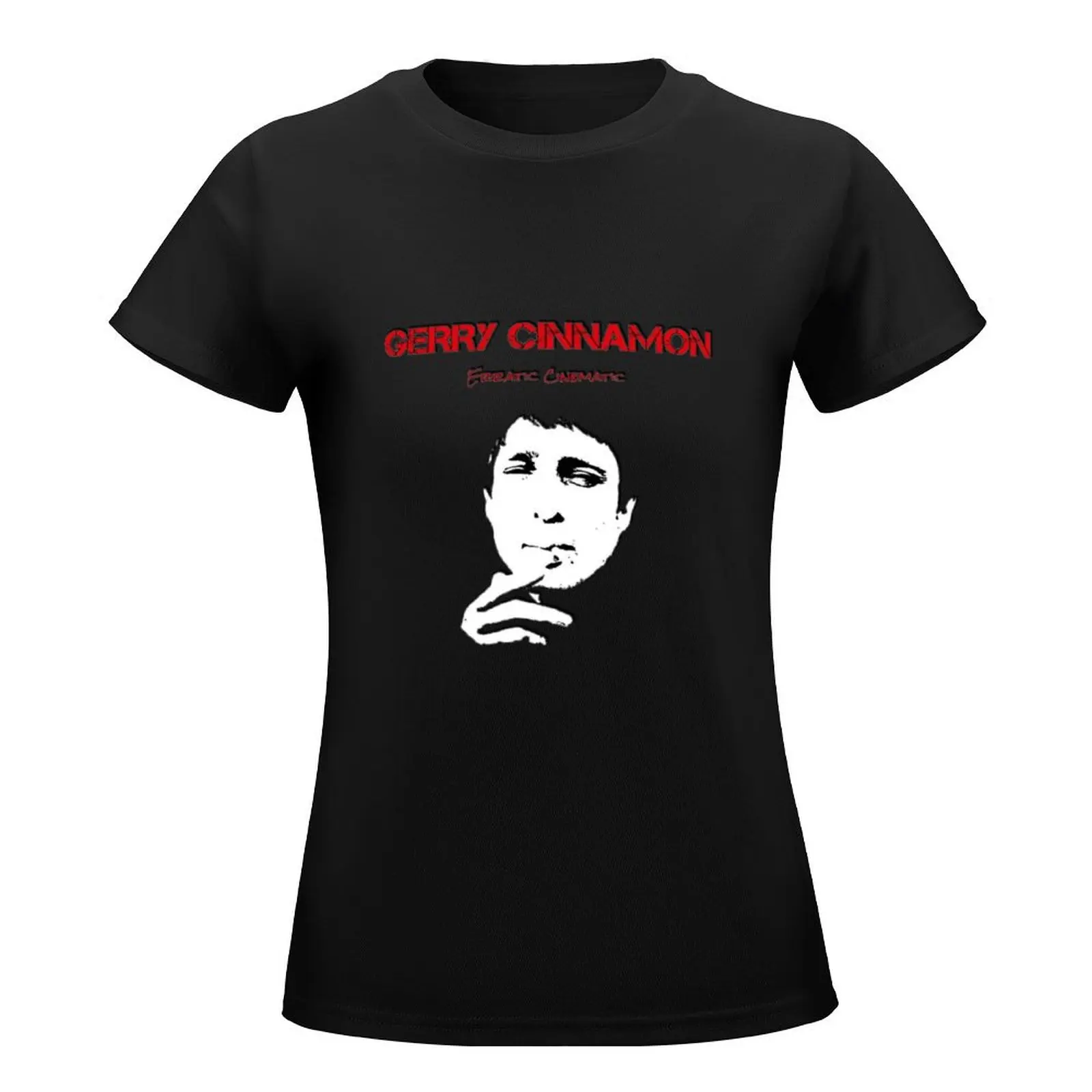 เสื้อยืด gerry Cinnamon เสื้อขนาดใหญ่พิเศษเสื้อผ้าแฟชั่นสวยงามสำหรับผู้หญิงเสื้อ2024