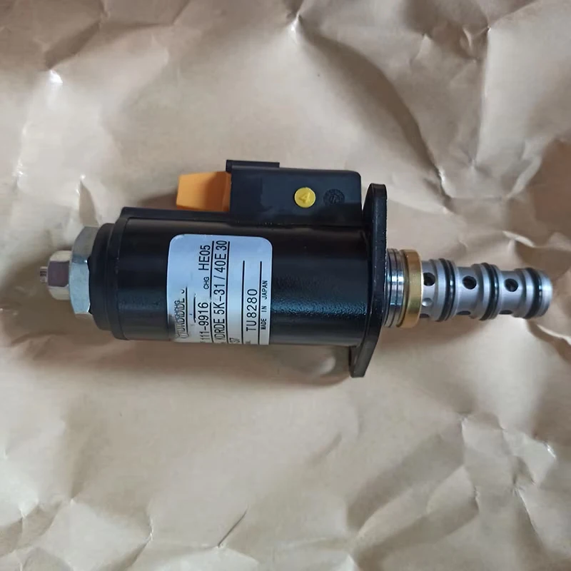 Solenoid Valve 111-9916 1119916 for Caterpillar Excavator 320B 320C E320C E320D E325B Excavator Hydraulic Pump Solenoid Valve