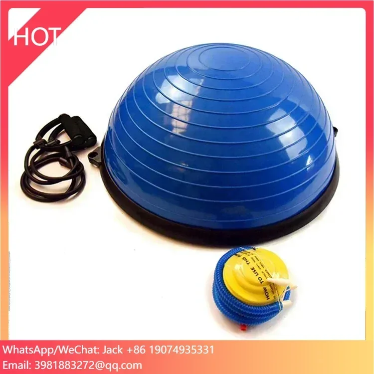 

Yoga Ball Gym Ball Half Balance Bosuing Trainer Balance Ball