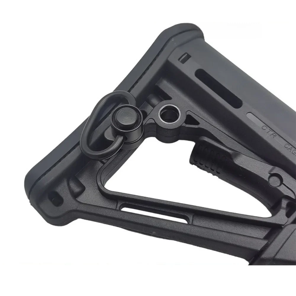 Support de queue avec boucle de sangle, support de support de queue QD, alliage d'aluminium, système de dégagement rapide pour support de queue CTR et règles similaires