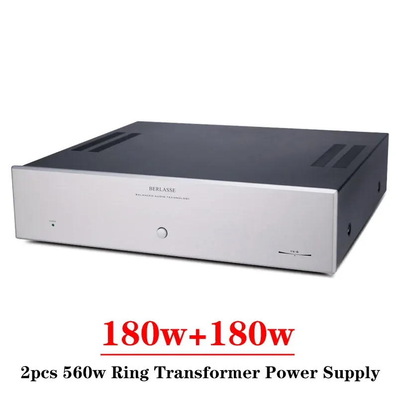 

180w*2 2-channel Power Amplifier Transistor Amplifier High Power Can Be Matched with Various Preamplifier HIFI Amplifier Audio